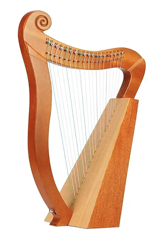 19 String Mahogany Harp