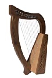 Roosebeck 12-String Baby Celtic Harp