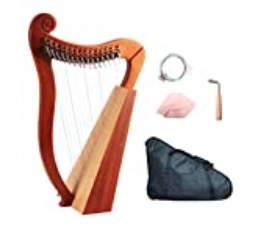 Smequeen 15-String Beginner Harp Set