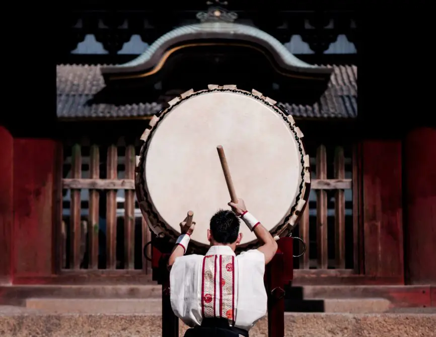 What Instruments Are Used in Anime Music biwa instrument taiko drum 1