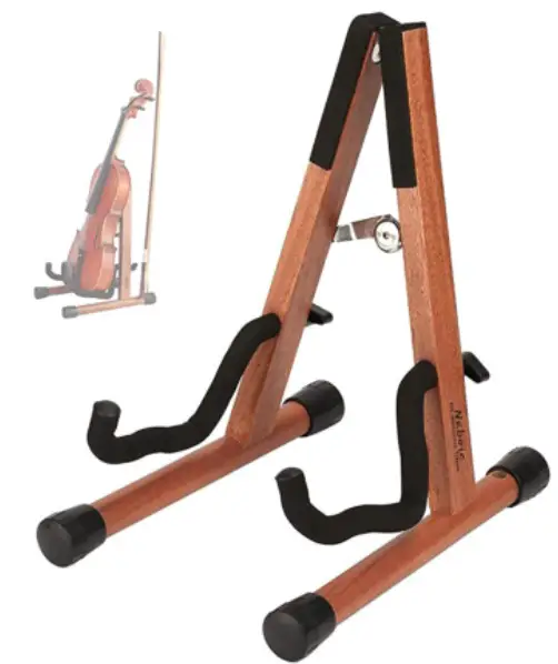 gifts for fiddle players fiddle stand mahogany Gifts for Fiddle Players - Check Out These Great Gift Ideas
