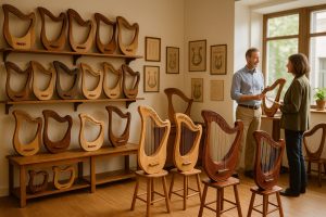lyre harp shop